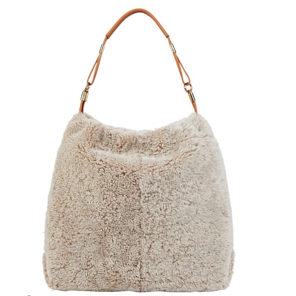 Ulla Johnson Handbags - Ulla Johnson Rémy Shearling Tote/Shoulder Bag/Foldover Clutch New Without Tags